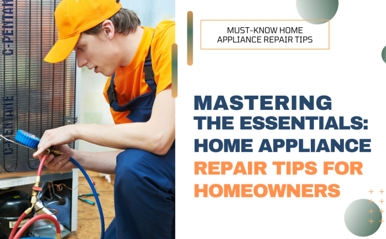  Seven Essential DIY Home Appliance Repair Guides